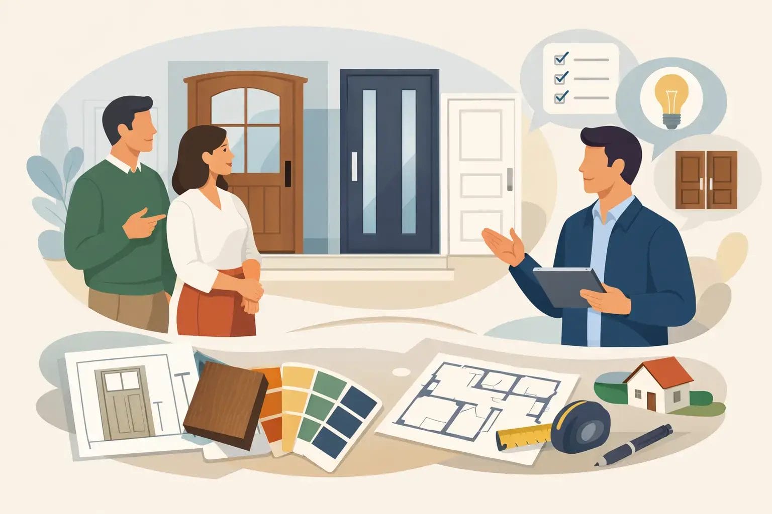 What a Custom Door Consultation Should Cover